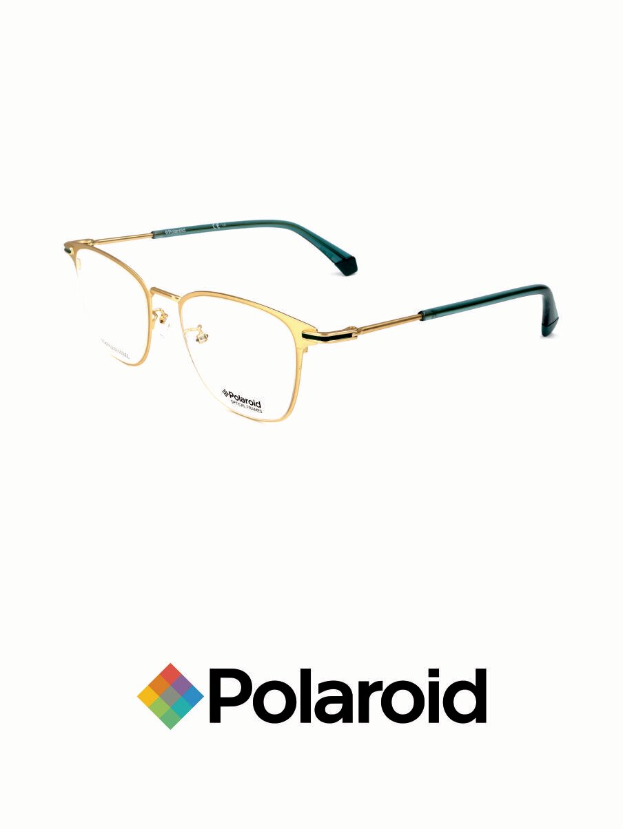 

Оправа для очков мужская Polaroid PLD D387/G 821 золотистая, PLD D387/G 821
