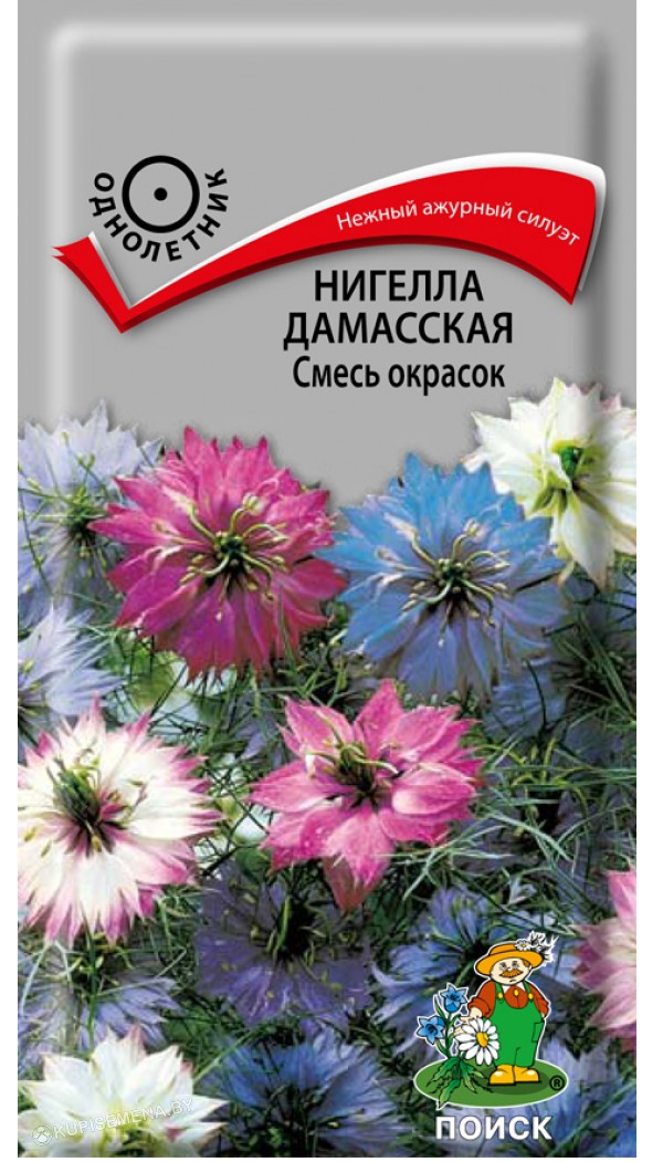 

Семена нигелла Смесь окрасок Поиск 1208 1 уп.