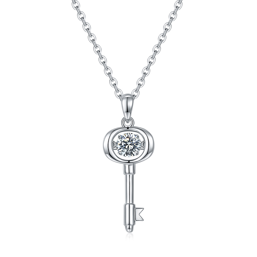 

Колье из серебра с муассанитом 45 см VENEW SMNMoissanite, SMNMoissanite