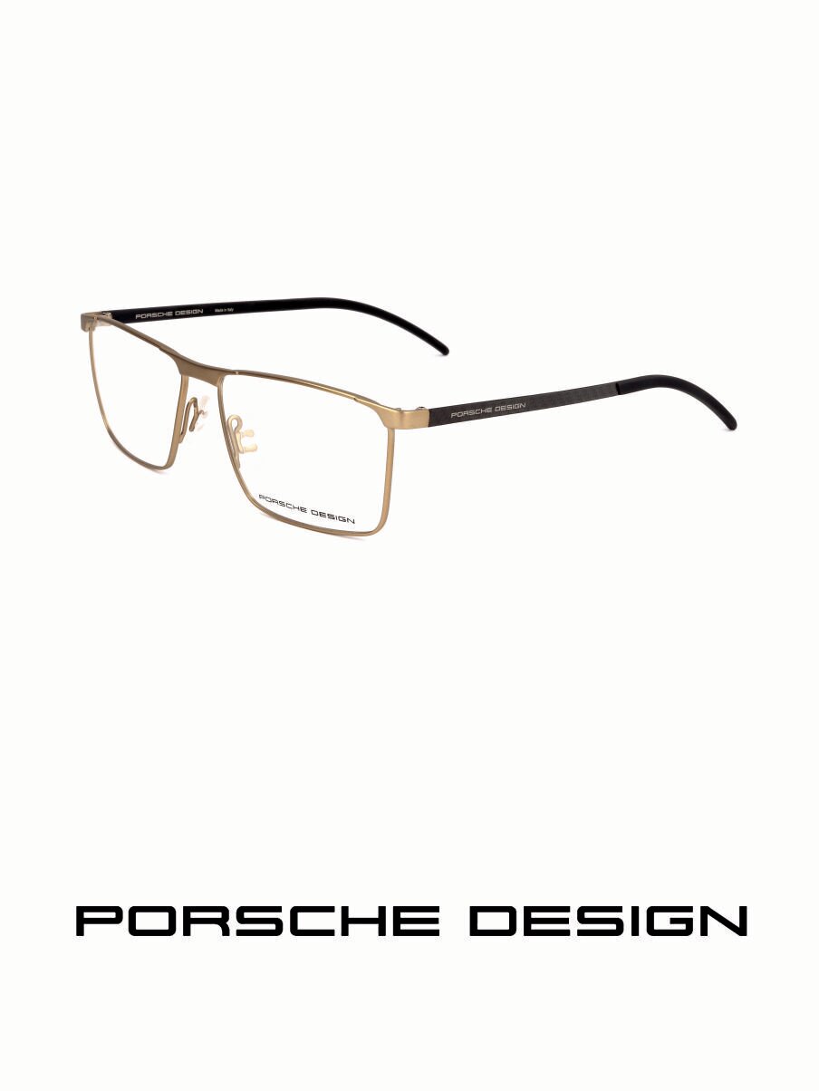 

Оправа для очков мужская Porsche design P8326 C золотистая, P8326 C