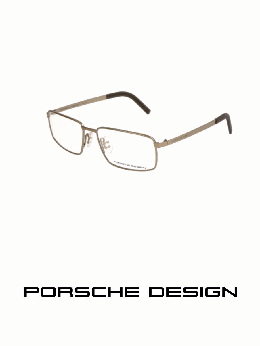 

Оправа для очков мужская Porsche design P8314 717 золотистая, P8314 717