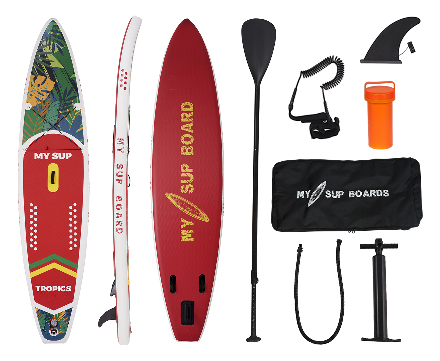 SUP-борд My SUP 385x81x15 см tropics
