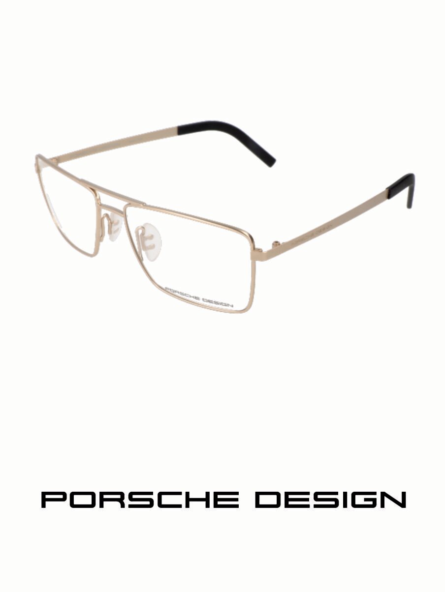 

Оправа для очков мужская Porsche design P8281 C золотистая, P8281 C