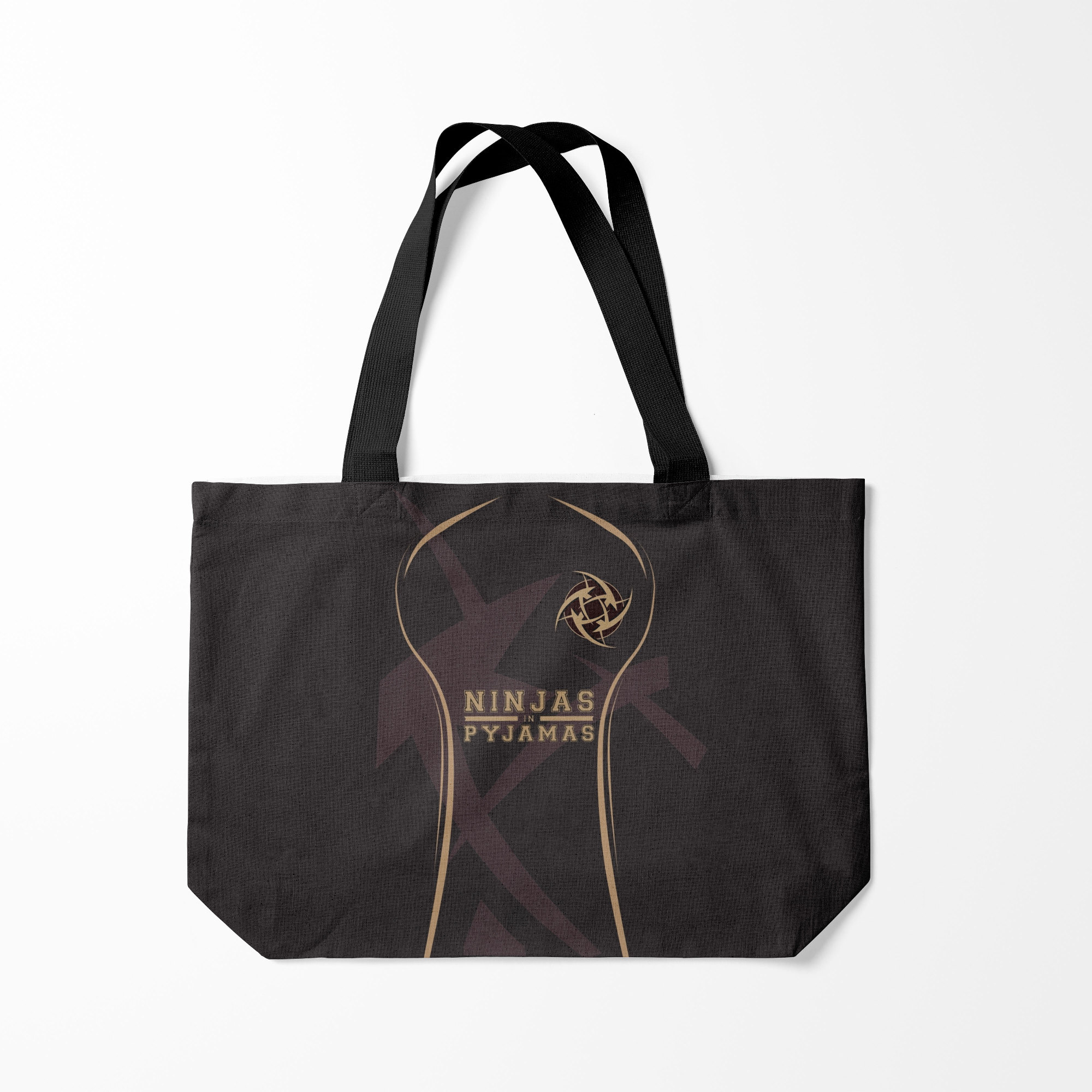 

Сумка шoппер унисекс Burnettie NIP, черный, NIP