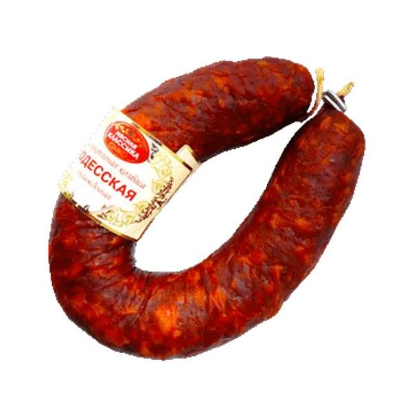 

Колбаса Мясная классика Одесская полукопченая 375 г