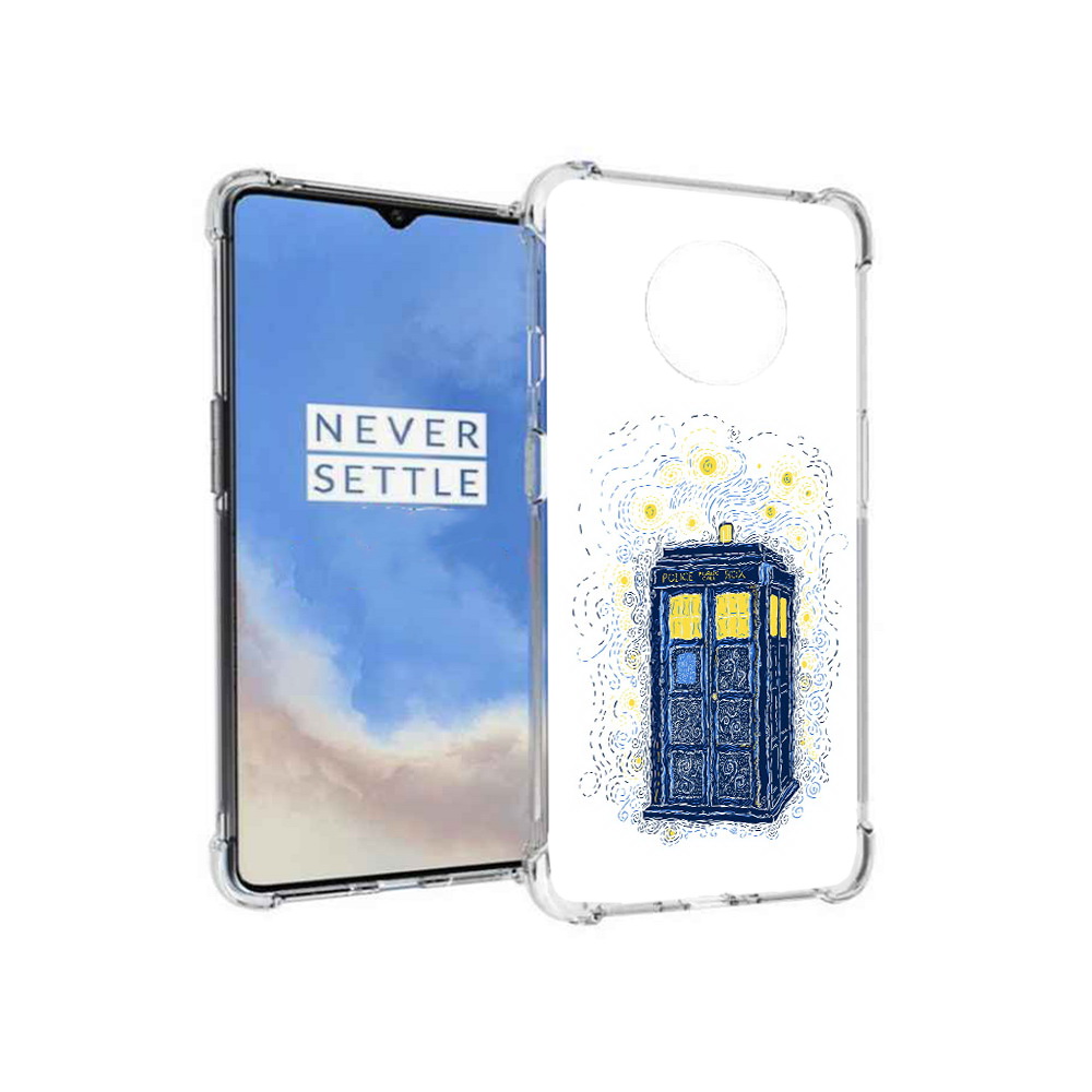 

Чехол MyPads Tocco для OnePlus 7T будка рисунок (PT227044.138.249), Прозрачный, Tocco