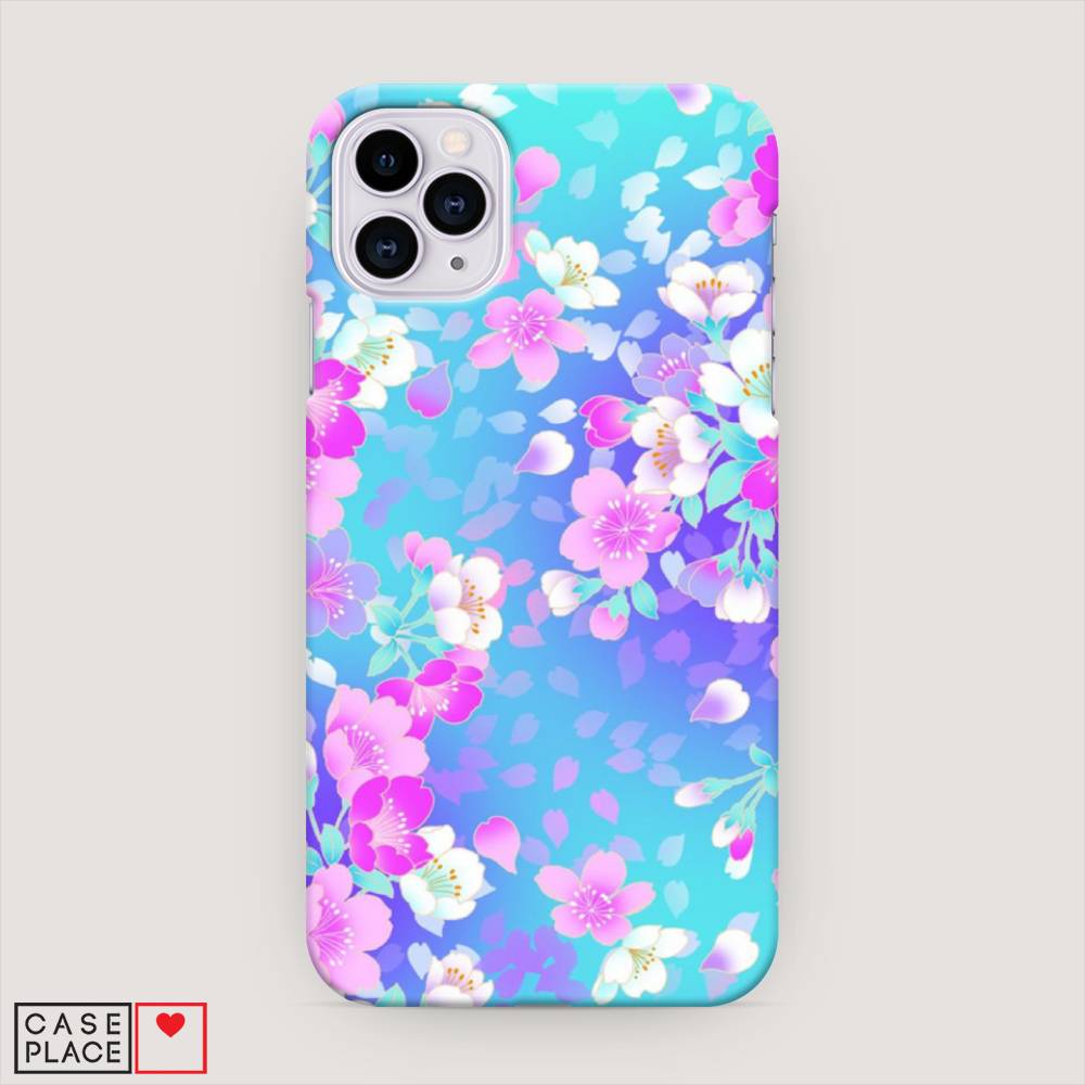 

Пластиковый чехол "Яблоневые цветы" на Apple iPhone 11 Pro, 12320-6