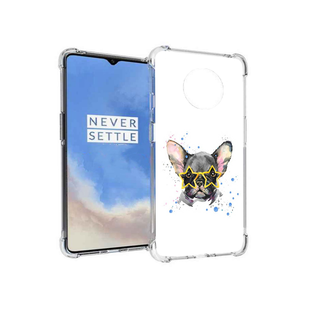 

Чехол MyPads Tocco для OnePlus 7T буля в очках (PT227044.138.252), Прозрачный, Tocco