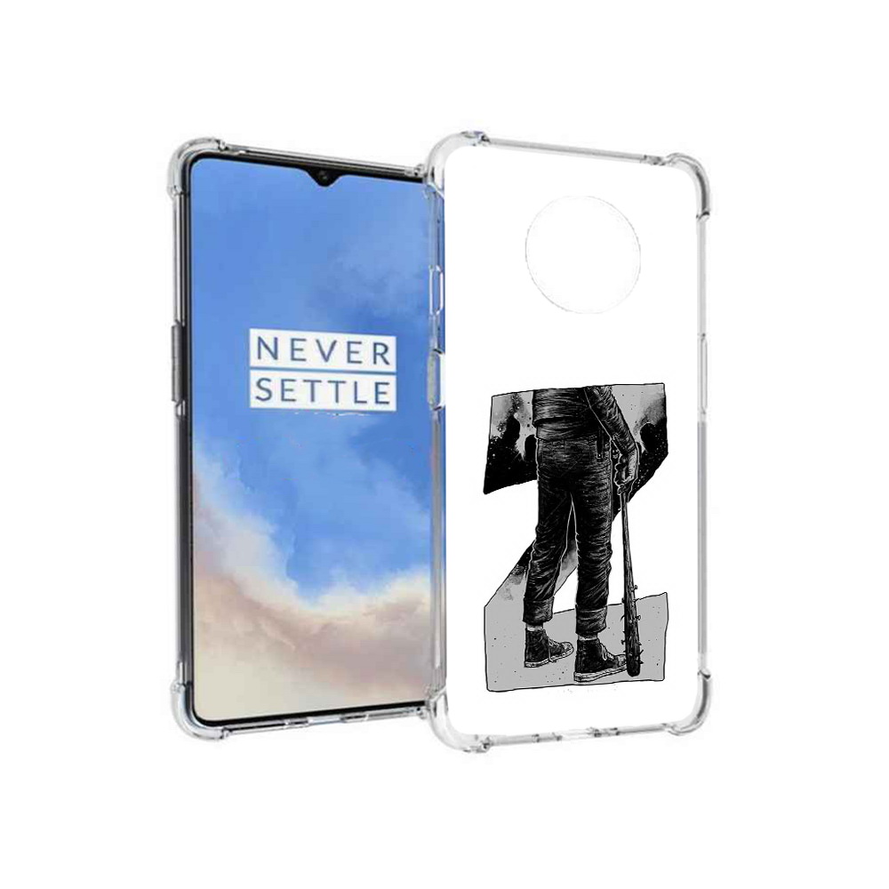 

Чехол MyPads Tocco для OnePlus 7T воин черно белый (PT227044.138.265), Tocco