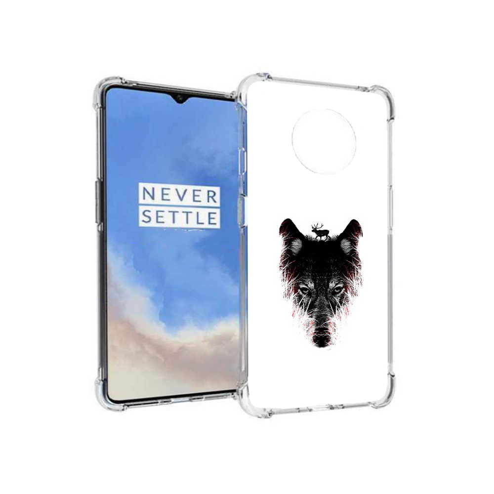 

Чехол MyPads Tocco для OnePlus 7T волк в траве (PT227044.138.267), Прозрачный, Tocco