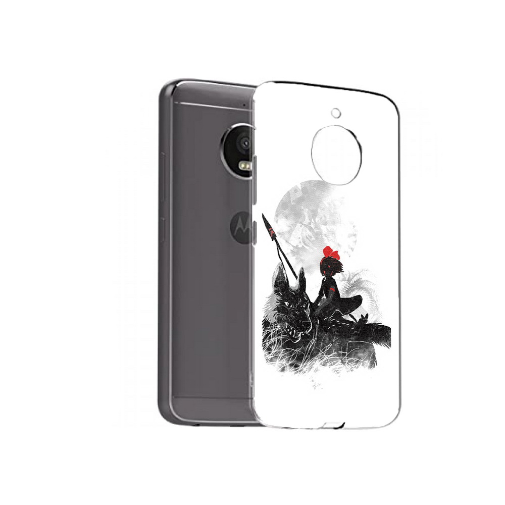 

Чехол MyPads Tocco для Motorola Moto E4 Plus мононоке (PT100001.341.481), Прозрачный, Tocco