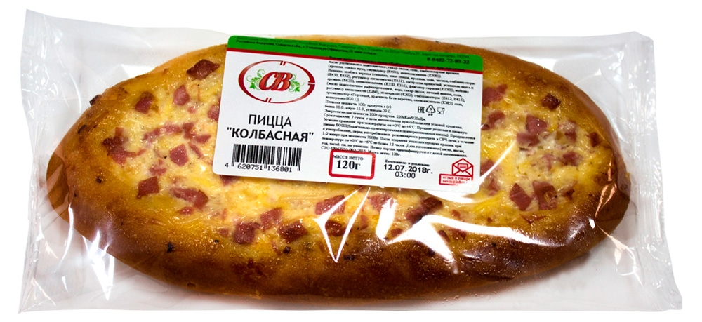 

Пицца Сытно и Вкусно с колбасой 120 г