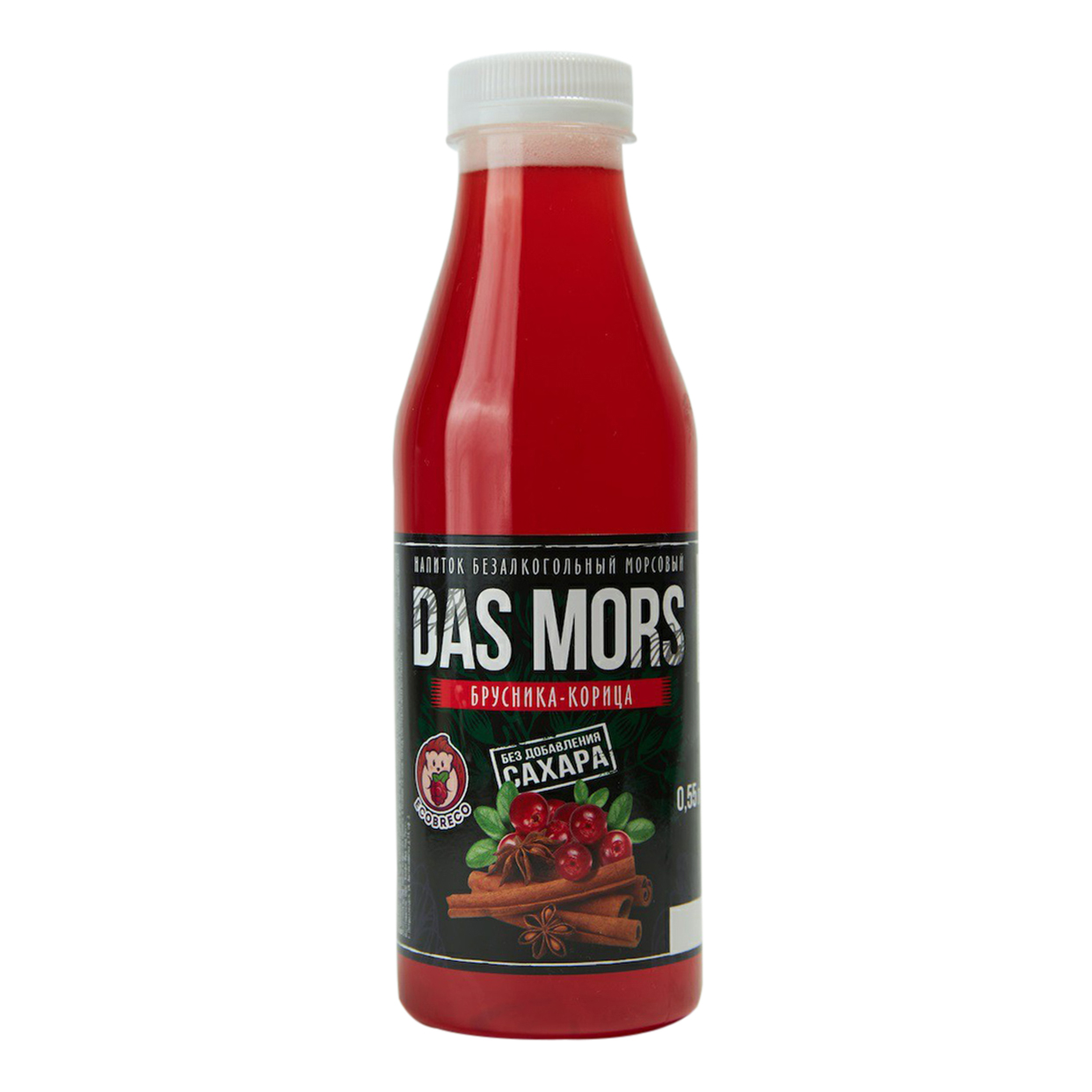 

Морс Ecobreco Das Mors брусника-корица 0,55 л