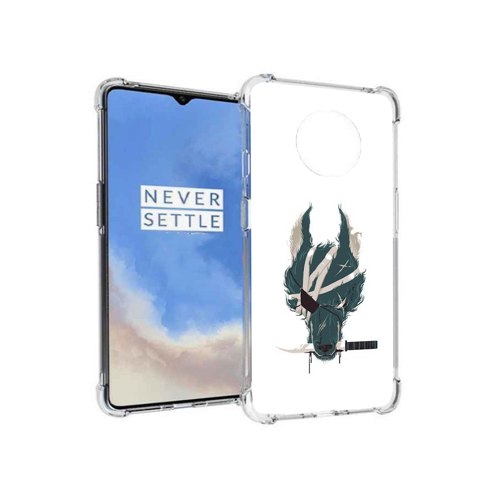 

Чехол MyPads Tocco для OnePlus 7T волк-разбойник (PT227044.138.271), Прозрачный, Tocco