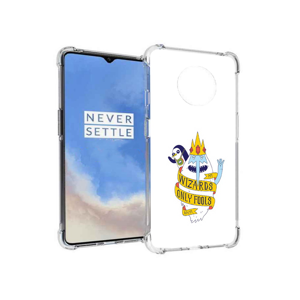 

Чехол MyPads Tocco для OnePlus 7T время приключений снежный король (PT227044.138.278), Прозрачный, Tocco