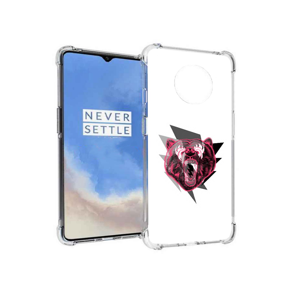 

Чехол MyPads Tocco для OnePlus 7T грозовой медведь (PT227044.138.301), Прозрачный, Tocco