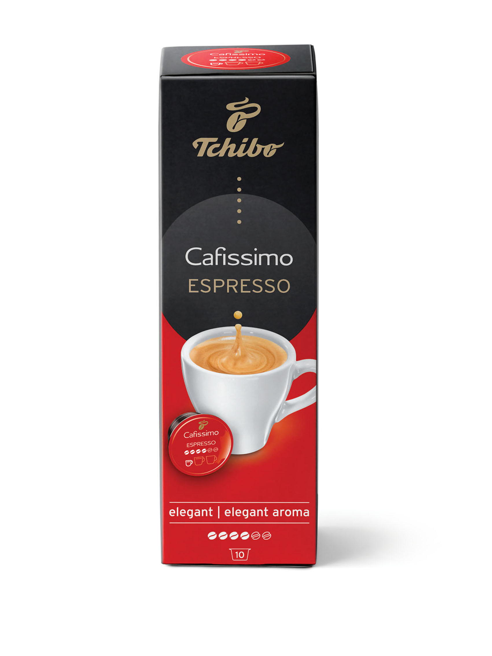Кофе в капсулах Tchibo Espresso Elegant 10 штук