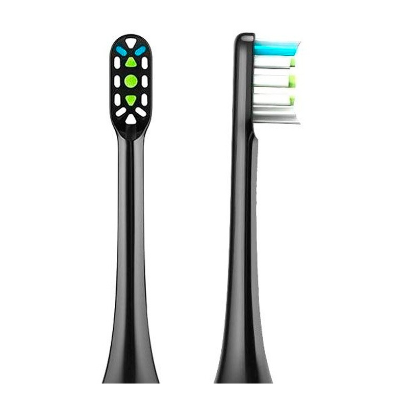 

Насадки для зубной щетки Xiaomi Soocas X3 (2шт), чёрные, Soocas X3 (2шт), чёрные
