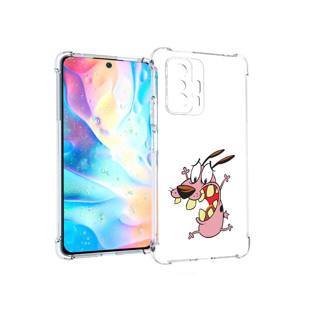 

Чехол MyPads Tocco для Xiaomi 11T Pro зубастый бобик (PT163474.285.371), Прозрачный, Tocco