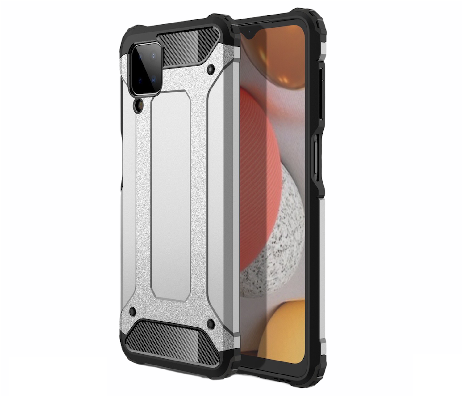 

Чехол MyPads для Samsung Galaxy A12 (SM-A125F) 2020/ 2021 серебристый (156640), Samsung Galaxy A12 (SM-A125F) 2020/ 2021