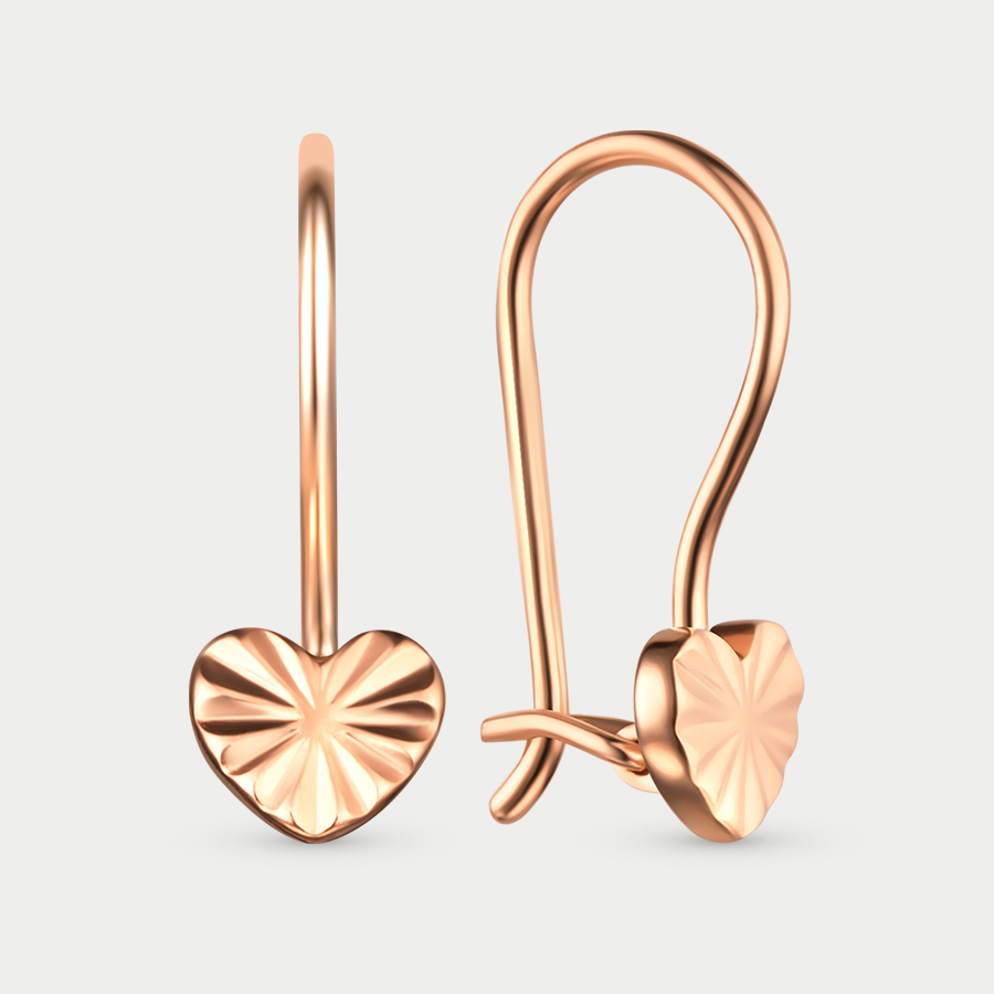 Серьги из золота GOLD CENTER 21078