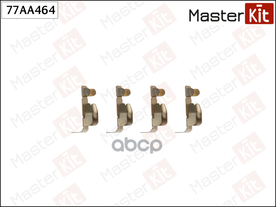 

Установночный комплект тормозных колодок MASTERKIT 77AA464