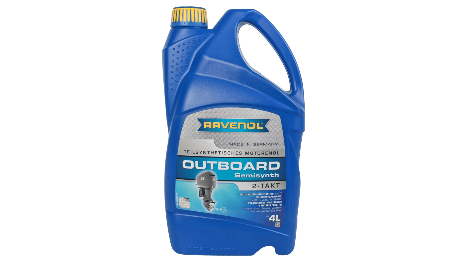 Моторное масло Ravenol OUTBOARD 2T Teilsynth 4л