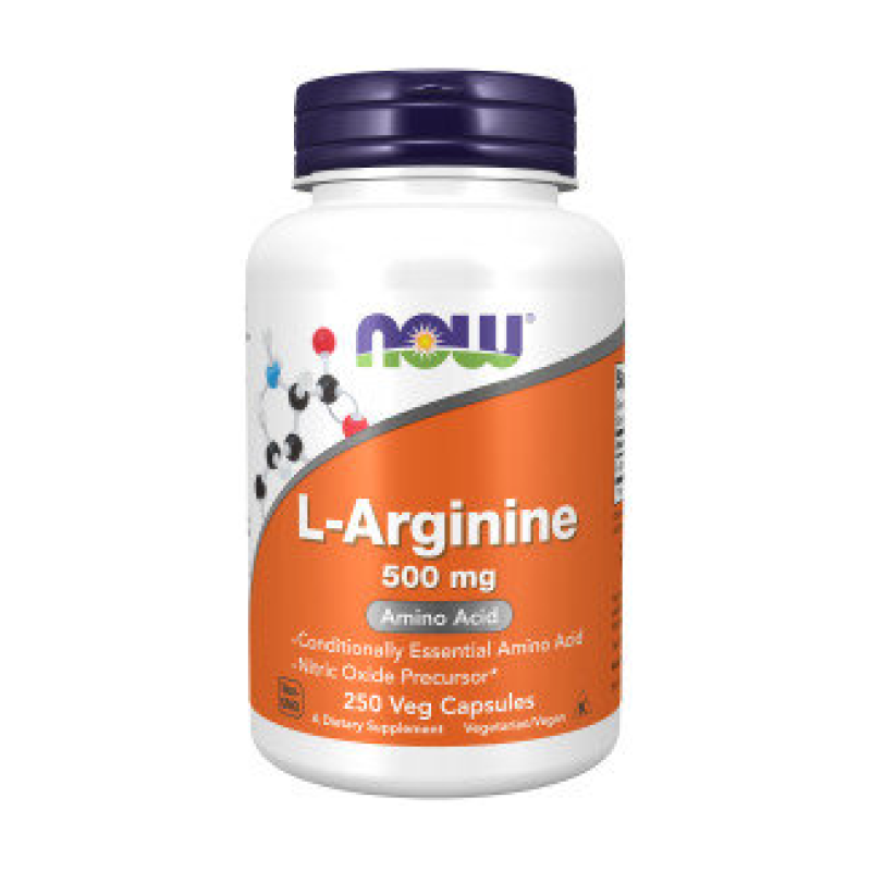 L-Arginine 500 mg, 250 капс