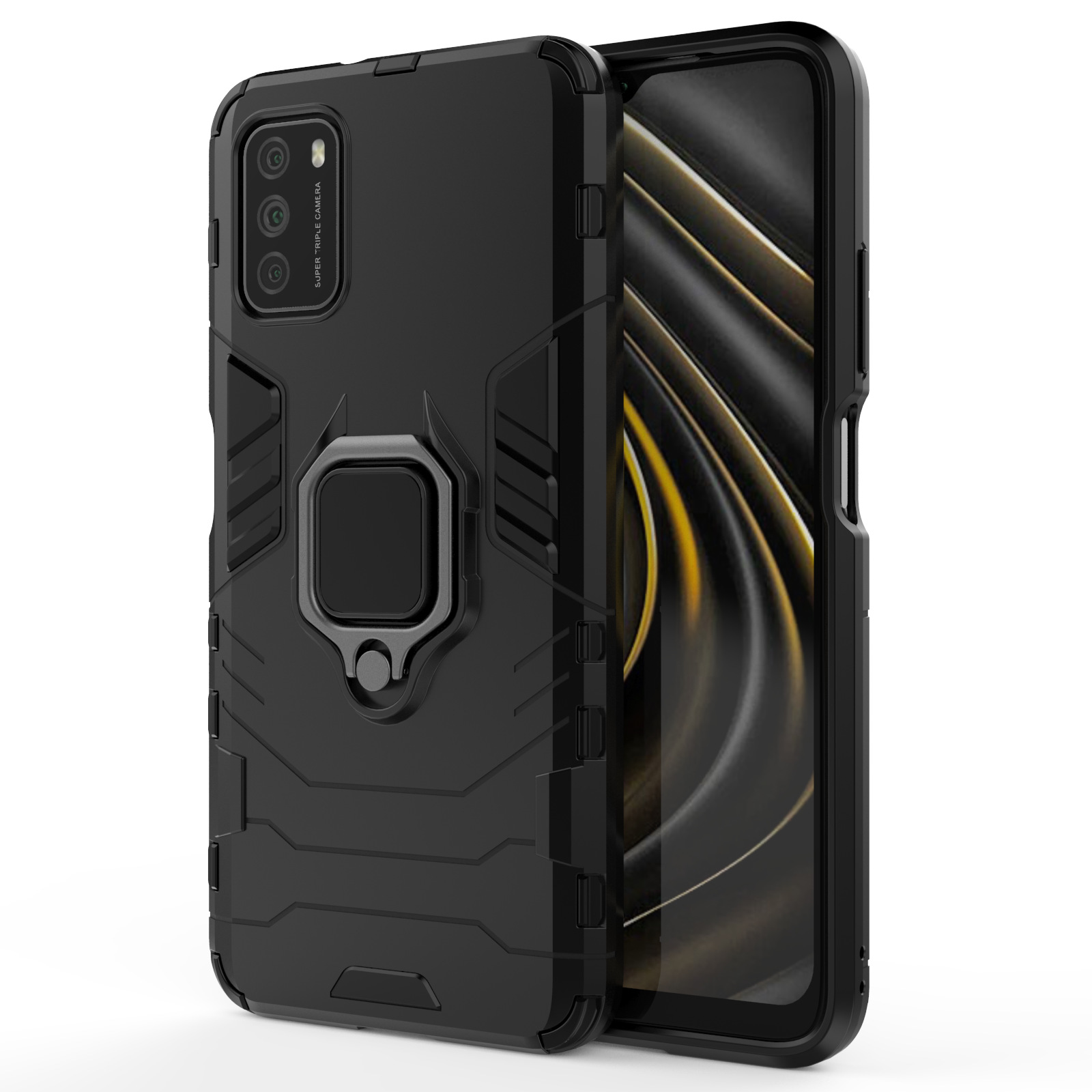 

Чехол MyPads для Xiaomi Poco M3 Black (156687), Черный, Xiaomi Poco M3