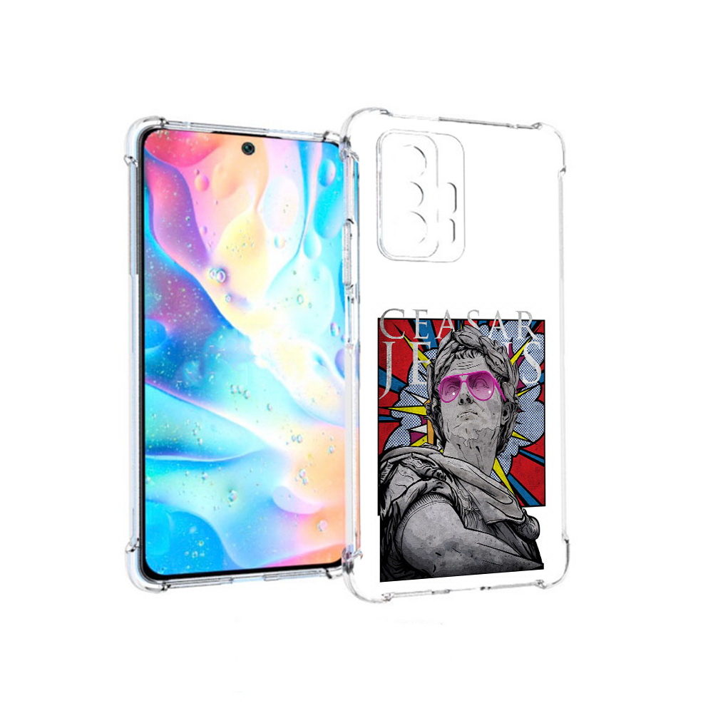 

Чехол MyPads Tocco для Xiaomi 11T Pro крутая статуя свободы (PT163474.285.423), Прозрачный, Tocco
