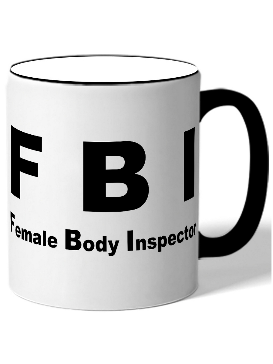 фото Кружка drabs fbi female body inspector