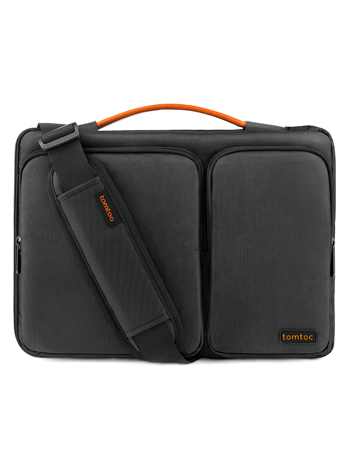 

Сумка для ноутбука унисекс Tomtoc Defender Laptop Shoulder Bag A42 15,6" серый, Defender Laptop Shoulder Bag A42