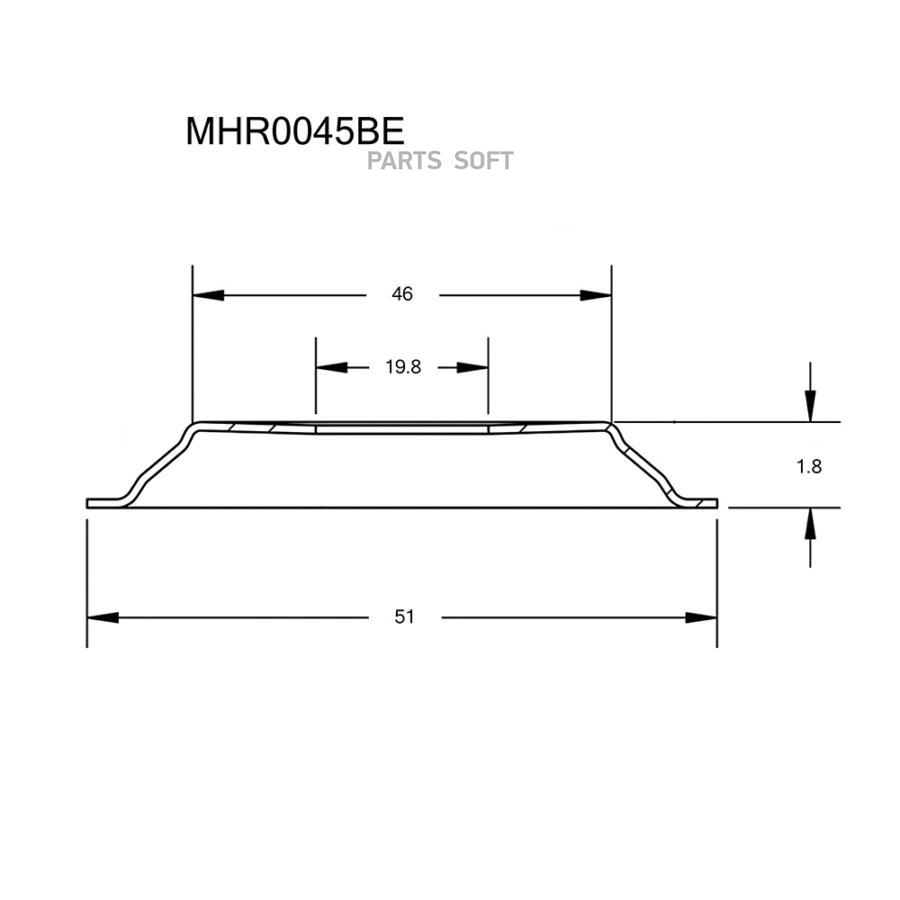 Тепловой экран турбокомпрессора Krauf mhr0045be 460₽