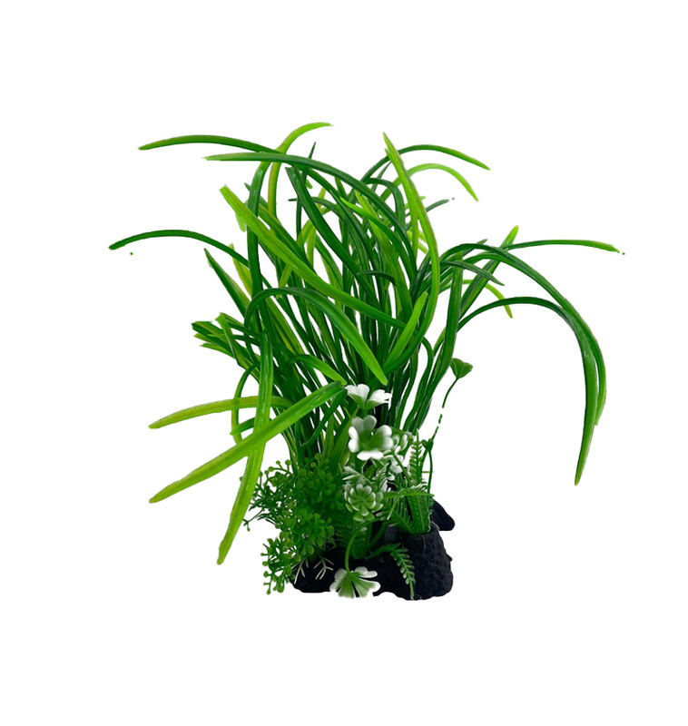 Искусственное аквариумное растение Ripoma Растение 00113109 9х8х25 см