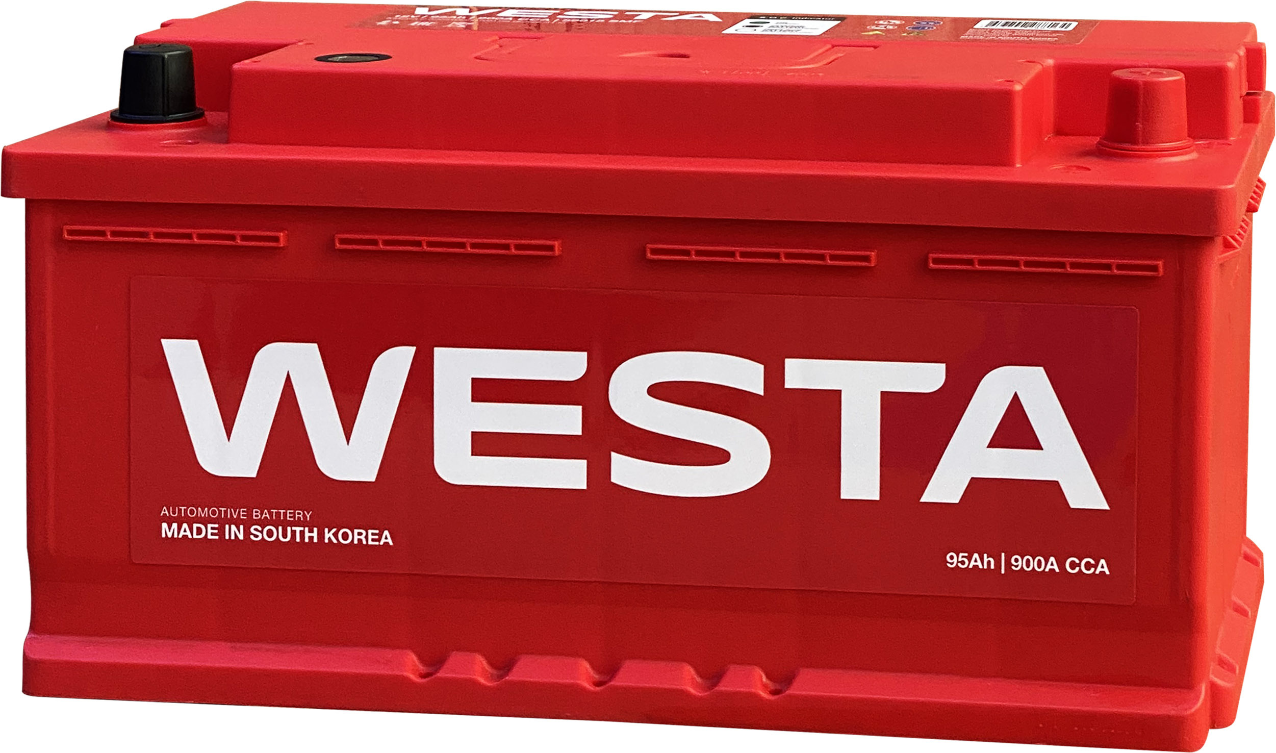 Аккумулятор для автомобиля WESTA Korea 59015 SMF 95 Ач 900 А обратная полярность