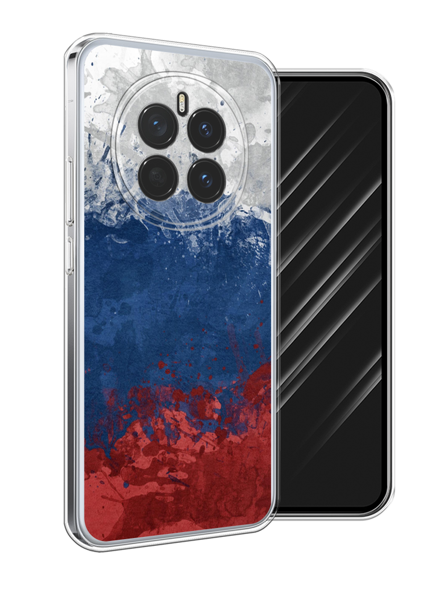 

Чехол Awog на Honor Magic 7 "Флаг России неровный", Белый;синий;красный, 6125550-1