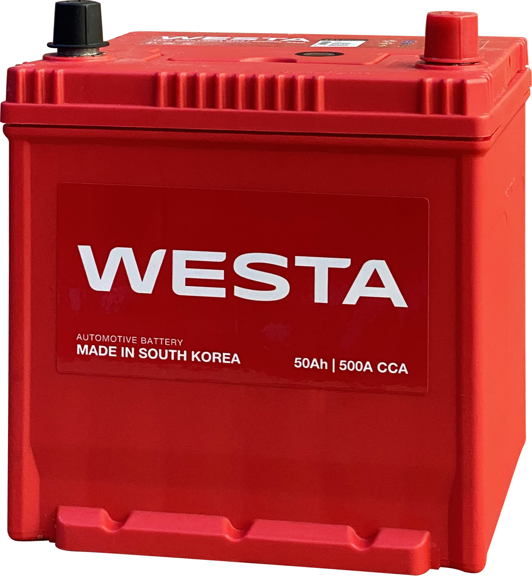 Аккумулятор для автомобиля WESTA Korea 50D20L SMF 50 Ач 500 А обратная полярность