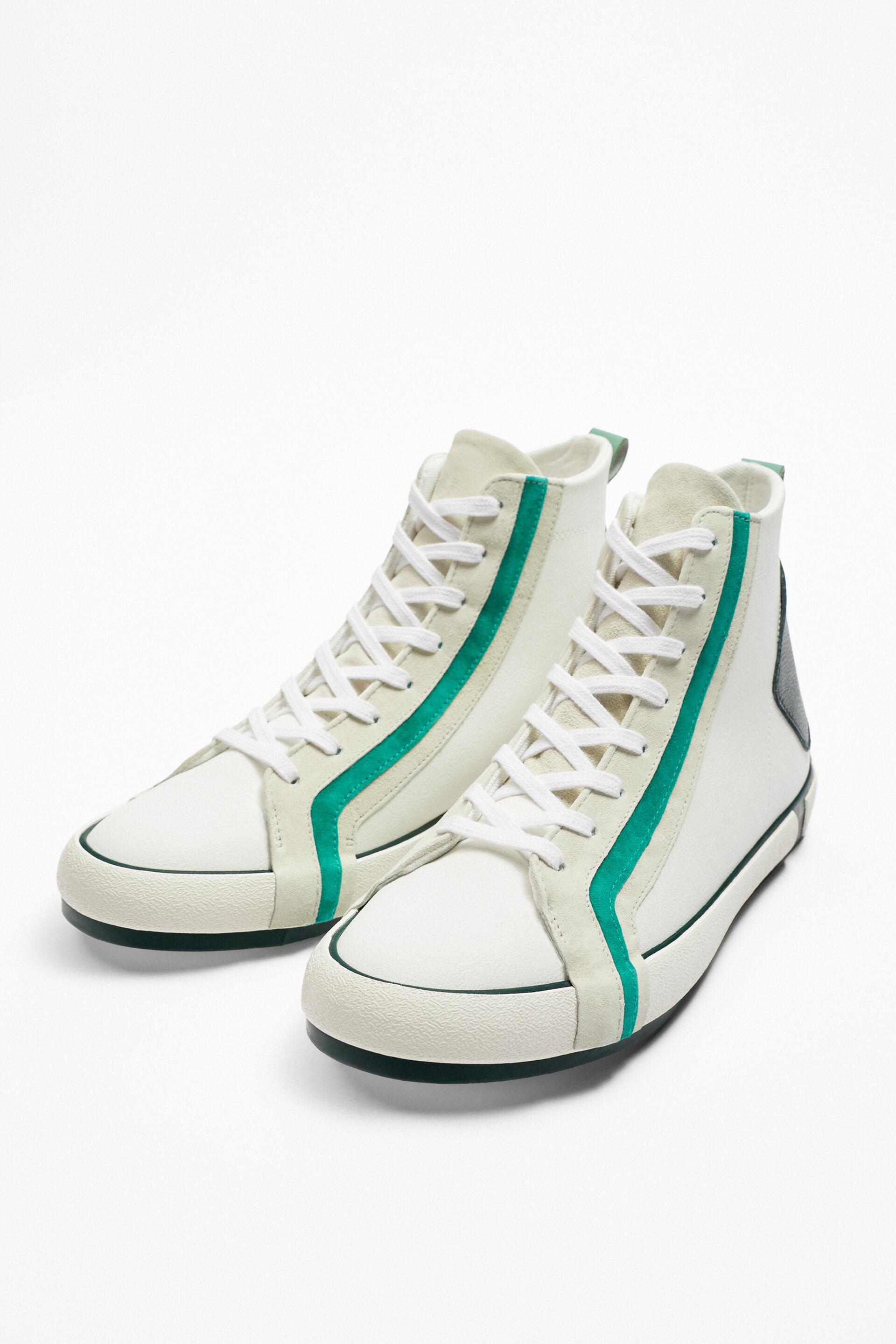 

Кеды мужские ZARA 177651 белые 39 RU (доставка из-за рубежа), 177651