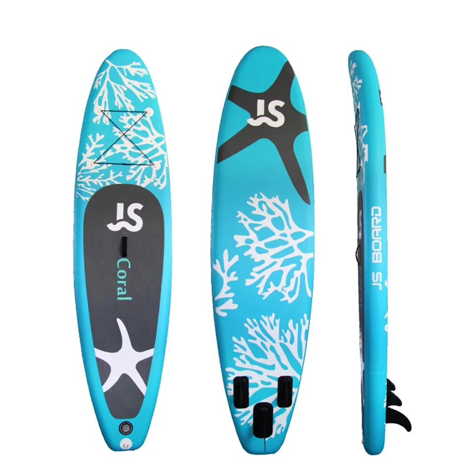 SUP-доска JS Coral 11' 335х82х15см, насос, весло, лиш, ремнабор, сумка, до 180кг