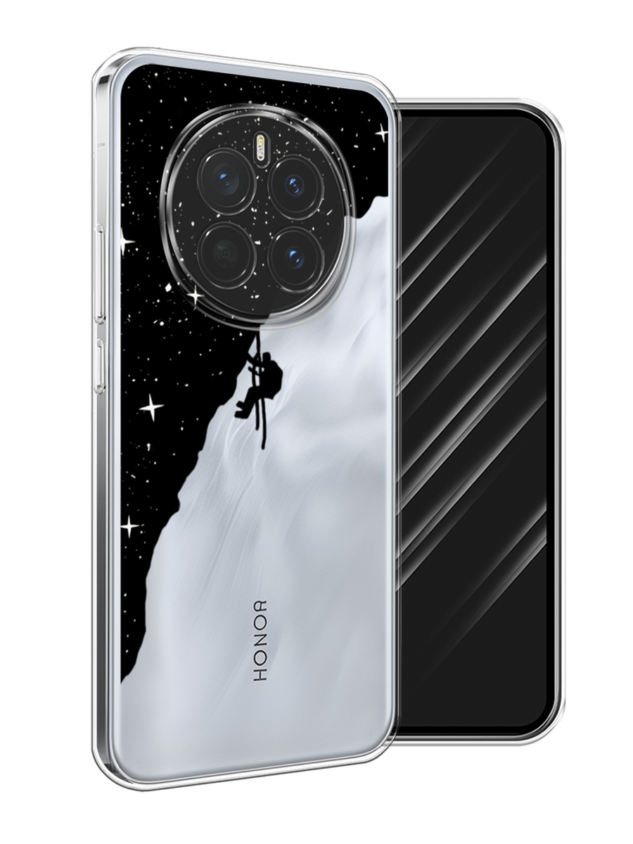 

Чехол Awog на Honor Magic 7 "Скалолаз в космосе", Черный;белый;бежевый, 6125550-1