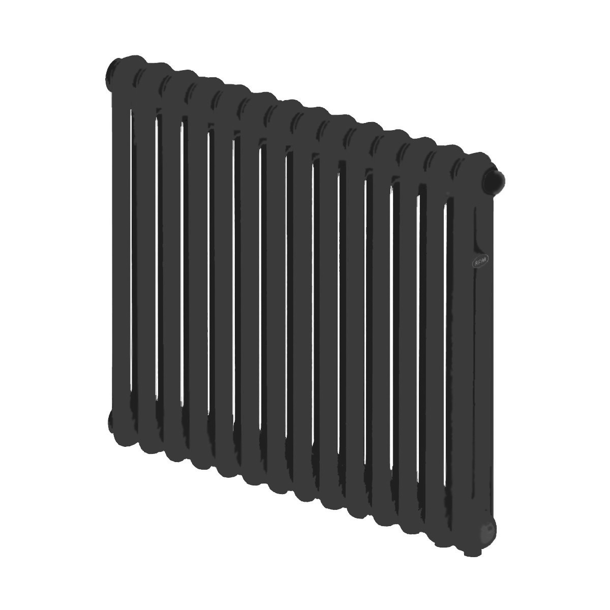 

Радиатор Rifar трубчатый Tubog TUB2057-10-RAL9005 565мм 10 секций БП, черный глянцевый, Tubog 2057