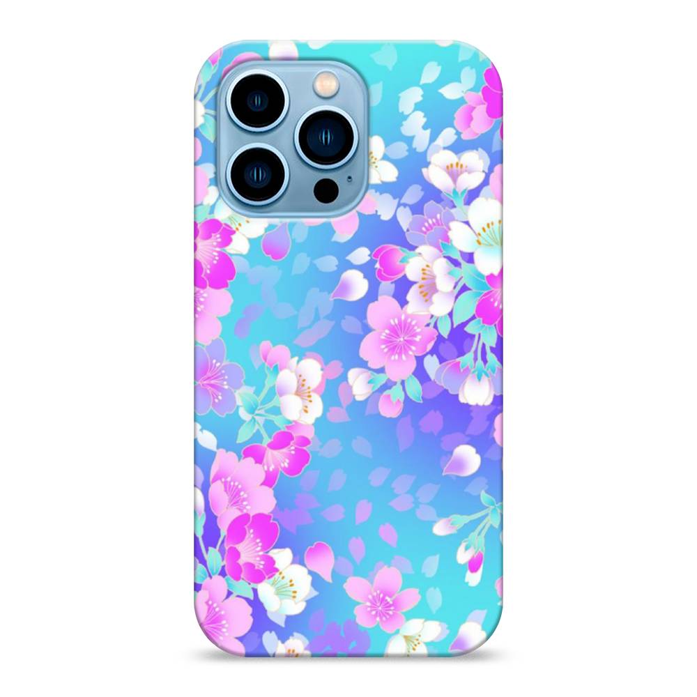 

Пластиковый чехол "Яблоневые цветы" на Apple iPhone 13 Pro, 14320-6