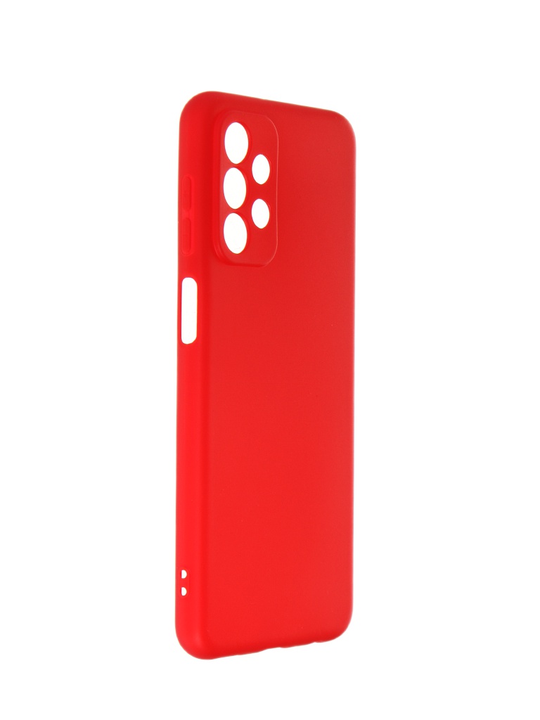 фото Чехол df для samsung galaxy a23 silicone red scase-137 df-group