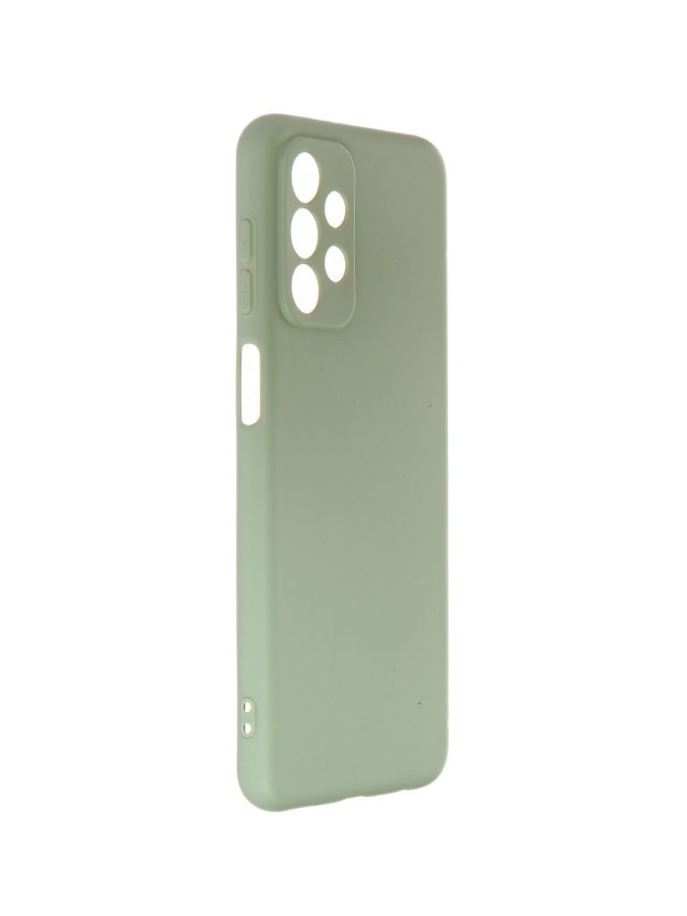 фото Чехол df для samsung galaxy a23 silicone light green scase-137 df-group