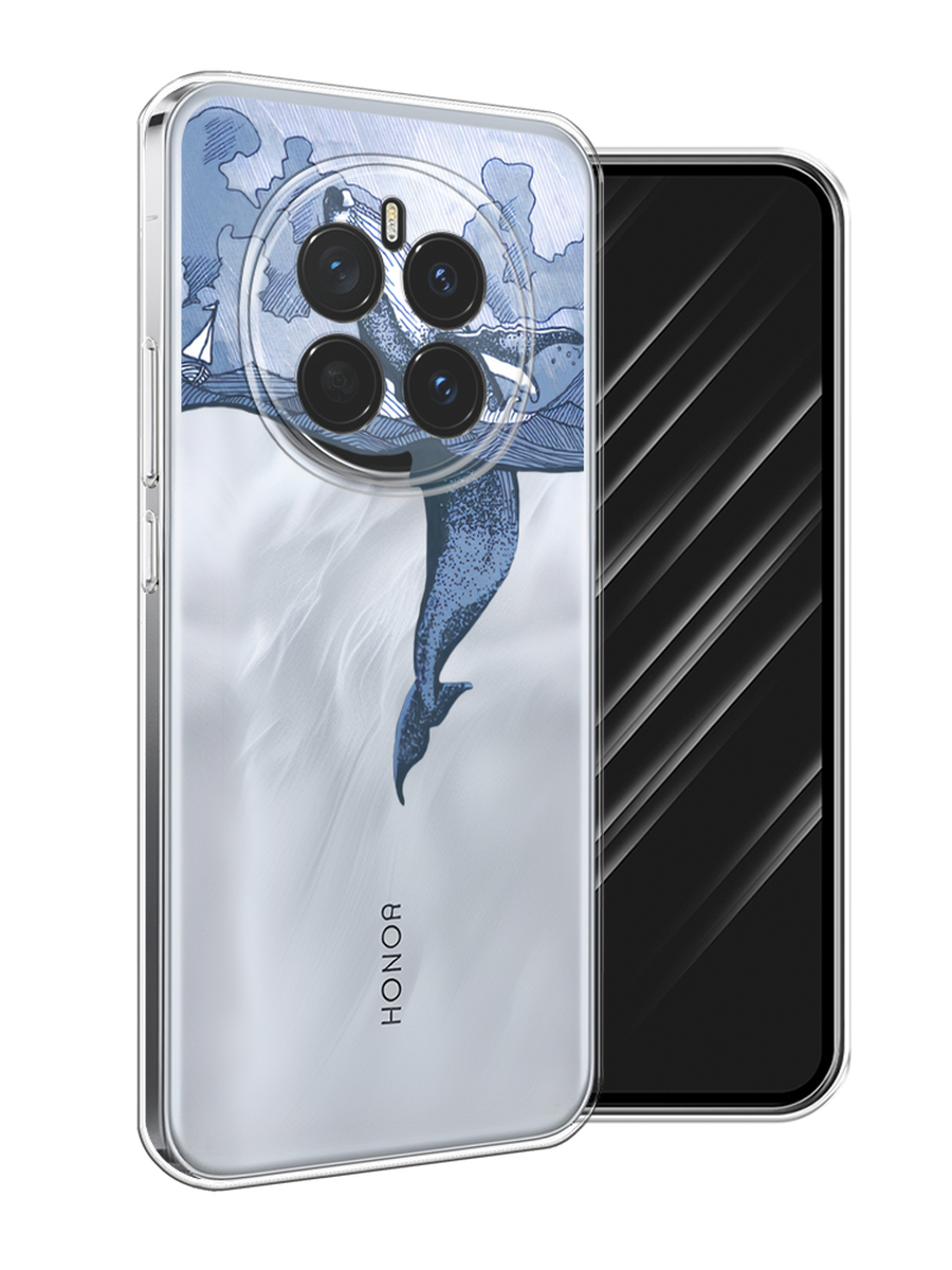 

Чехол Awog на Honor Magic 7 "Два измерения", Голубой;черный;прозрачный, 6125550-1