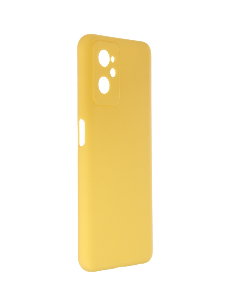 фото Чехол df для realme 9i silicone yellow rmcase-17 df-group