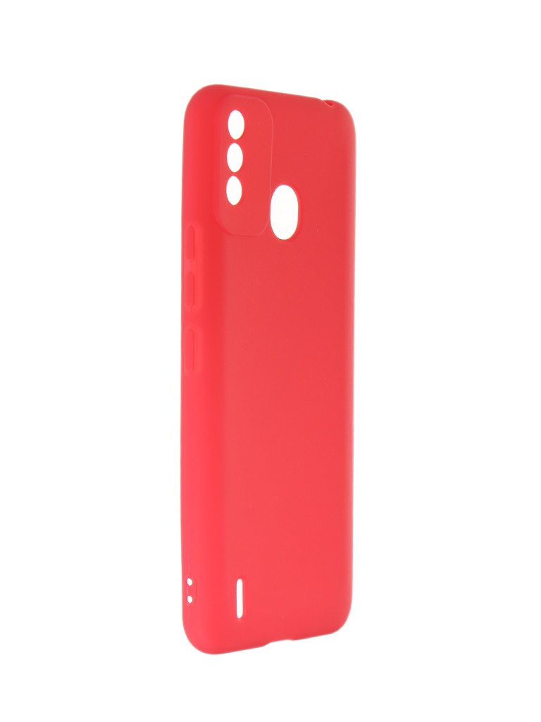 Чехол DF для Itel Vision 2S Silicone Red itCase-03