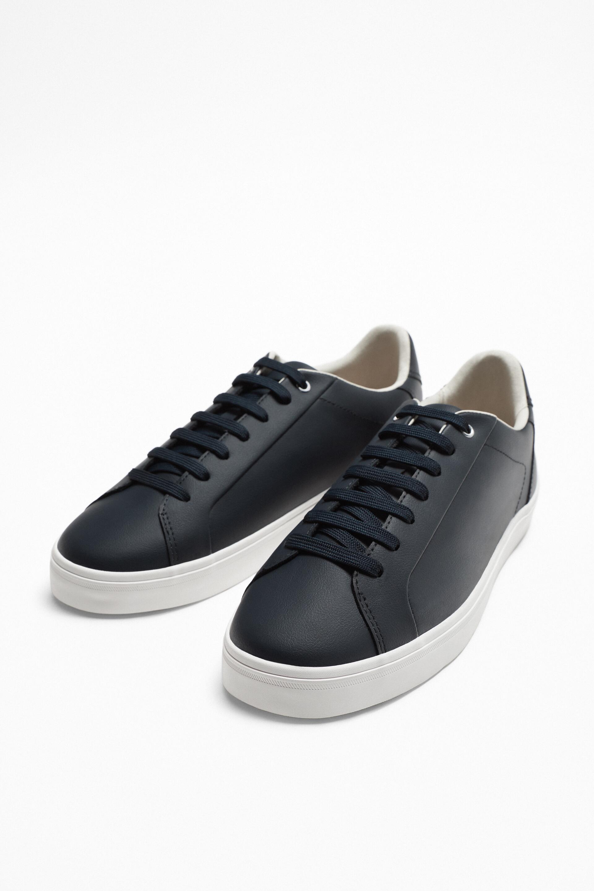 Кеды мужские ZARA 12201120 синие 47 RU (доставка из-за рубежа)