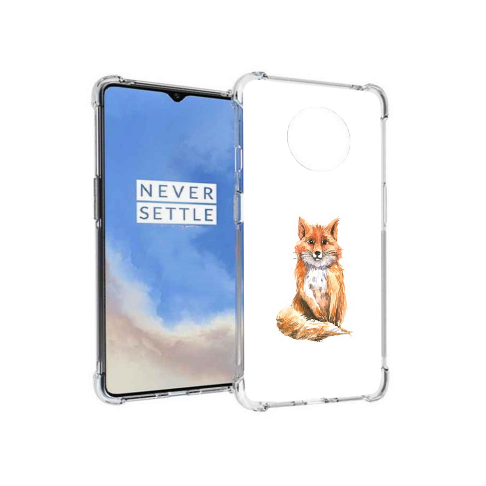 

Чехол MyPads Tocco для OnePlus 7T детская лиса (PT227044.138.320), Прозрачный, Tocco