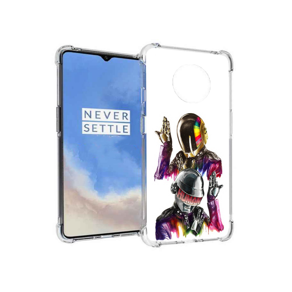 

Чехол MyPads Tocco для OnePlus 7T диско космонавты (PT227044.138.329), Прозрачный, Tocco